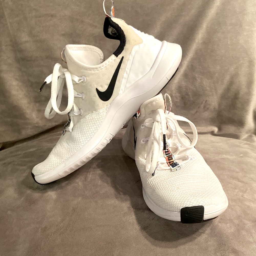 White Nike Tennis Shoes